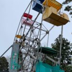 日本最古の函館公園の観覧車