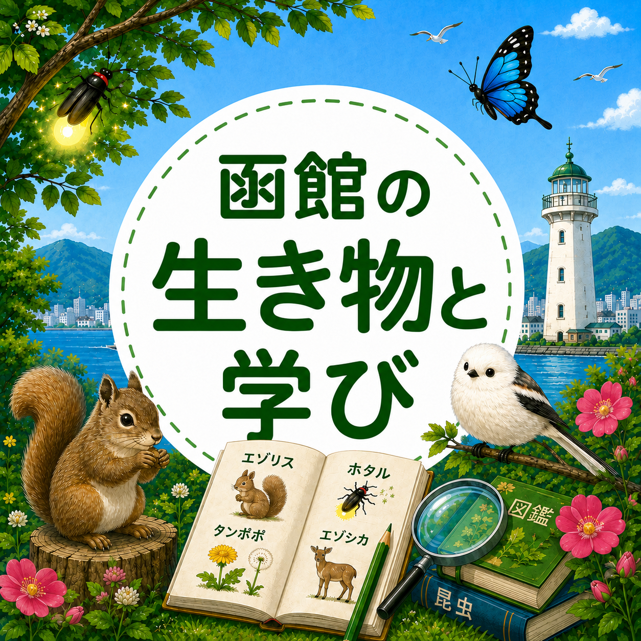 函館の生き物と学び